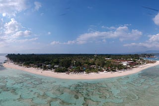 When a tiny Indonesian island beats a big European city.