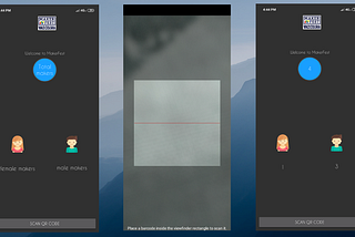Android app to scan QR and update data in firebase and display it