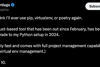 Now that uv is here, will Python developers ever use pip again?