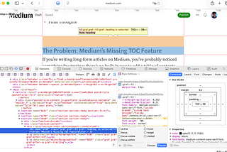 How to Add a Table of Contents to Your Medium Articles (The Semi-Automated Way)