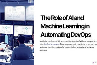 Robert Risch — Automating Devops