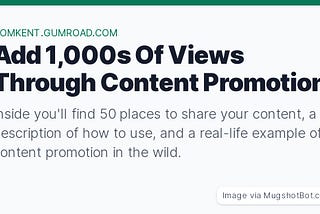 Content Promotion Checklist 2022: 50 Places To Distribute Content