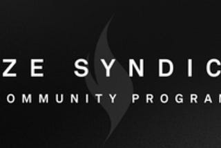 Program Komunitas Blaze Syndicate XION 🔥