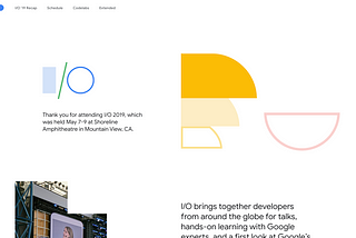 Google I/O 2019: Material Design Talks