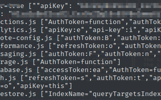Mengumpulkan javascript file pada suatu websites untuk menemukan information disclosure