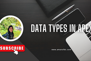 Data Types in Apex