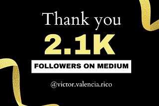 How to get more than 2K followers in 7 months