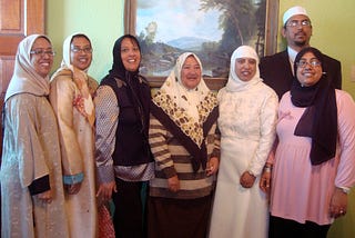 This blogger with my mother and siblings on my wedding day, 1st May 2011