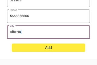 Flutter Database SQFlite Create Table and save data into table