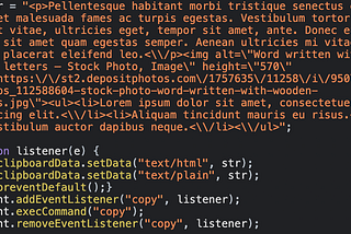 Copy-Paste String in Rich-Text Editor Programmatically