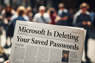Don’t Ignore This: Microsoft Is Deleting Your Saved Passwords