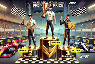 “The Final 6 F1 Races 2024 — Predict, Compete, and Win Total $800!”