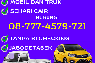 Pinjam Uang Gadai Bpkb Mobil di Leasing