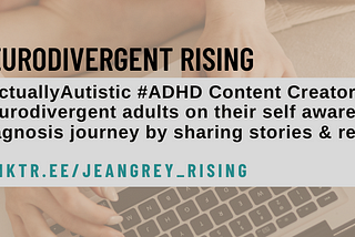 Become a Neurodivergent Blogger and add value to our community.