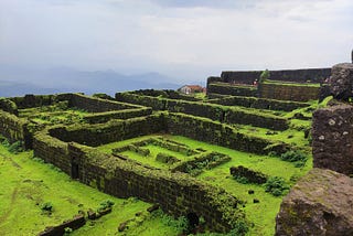 Raigad Fort Architecture.