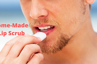HOME MADE Dermatologist told how to make home-made lip scrub that protects lips from crack?