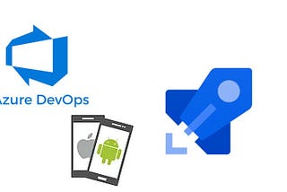 Azure devops logo and a rocket icon that represents azure pipelines