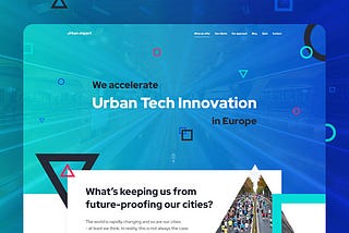 Case Study — Web portal design for smart city agency from Berlin