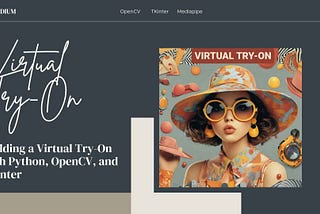 Building a Virtual Try-On with Python, OpenCV, and Tkinter