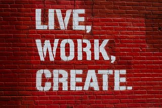 Live, Work, Create image