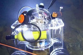 Space adventure begins underwater explorer -From Zero to One of the Ursa Minor Interstellar…