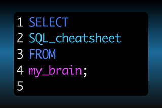 Postgres Cheatsheet Of Common SQL Queries