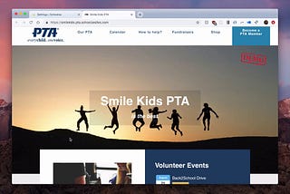 Schoolze for PTAs — Demo of our free PTA web and app solution