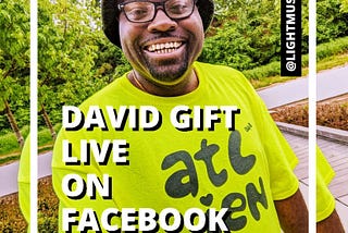 David Gift Live on Facebook 9/13/2020 at 8PM