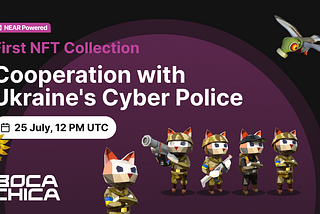 First NFT Collection on Boca Chica and Cooperation with Ukraine’s Cyber Police