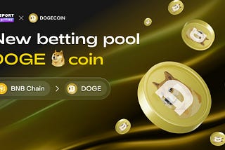 DOGE betting pool is live on Dexsport 🎯