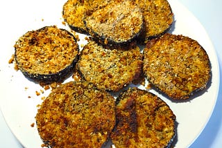 The Easiest Breaded Eggplant Ever