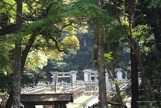 The Graves of Toko-ji temple, Hagi