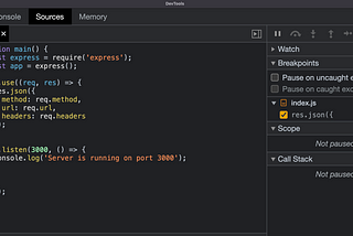 Switch Node.js app to debug mode without restart 🐞