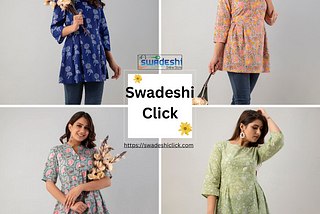 On-Trend and Versatile: Explore Crop Tops for Women at Swadeshi Click