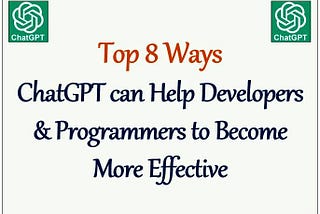 Top 8 Usages of ChatGPT for Java Developers & Programmers