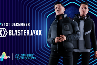 Dance music legends Blasterjaxx to host epic virtual New Year’s Eve party in Avakin Life app