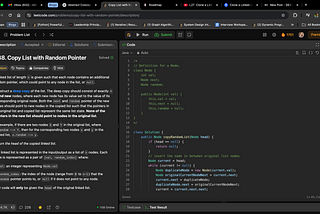 Leetcode 138. Copy List with Random Pointer