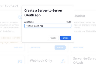 Setting up Server-to-Server (S2S) OAuth to test Zoom APIs via Postman