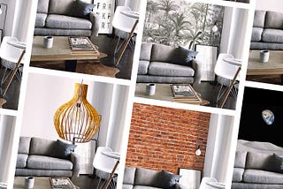 I put up my living room on Unsplash…