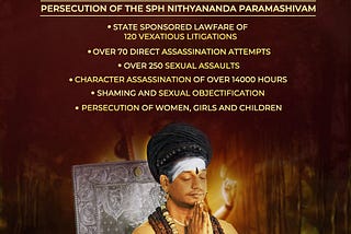 United Nations recognises persecution on The SPH Nithyananda and KAILASA
