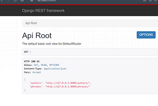 API — REST en 5 minutos con Django REST Framework