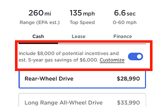 Tesla VDP 5 year gas savings $6k, sound legit to you?