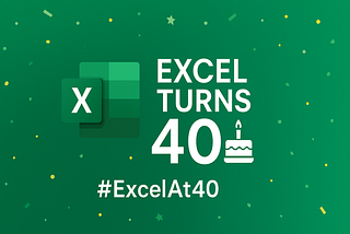 Excel at 40: Four Decades of Spreadsheets, Culture, and Impact