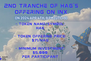 Second Tranche of HAG’s Offering on INX — Elevating Opportunities in Bitcoin Mining