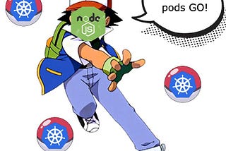 Run asynchronous tasks in a new Kubernetes pod with NodeJS.