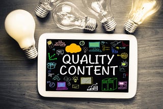 What is the actual meaning of quality content for businesses or services?