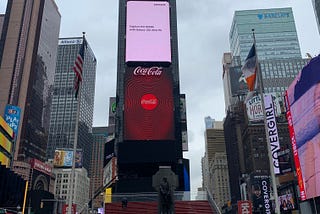 Los muñecos de Times Square también se fueron…