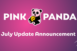 An exciting update from the PinkPanda DeFi team