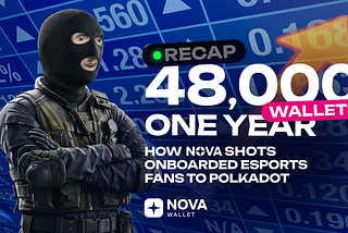48,000 Wallets, One Year: How Nova Shots Onboarded Esports Fans to Polkadot