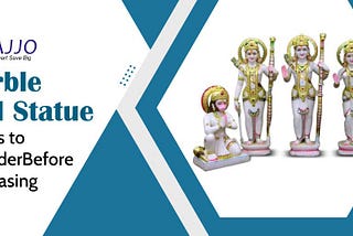 A Marble God Statue is one of the most attractive things that bring positivity and aesthetics to any place. When it comes to getting the best murti for your home or workplace, you should consider many factors. These factors are the manufacturing material, price, and the quality of the statue. The price also depends on all these things.